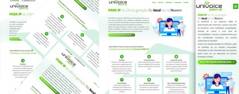 Criação de Landing Page para venda de Produtos e Serviços de TI